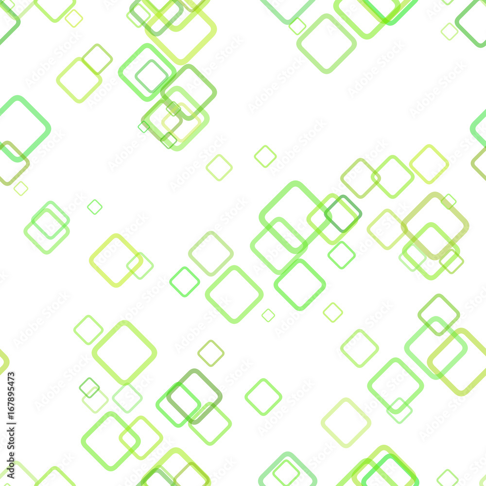 Poster seamless geometrical square background pattern - vector illustration from random diagonal squares