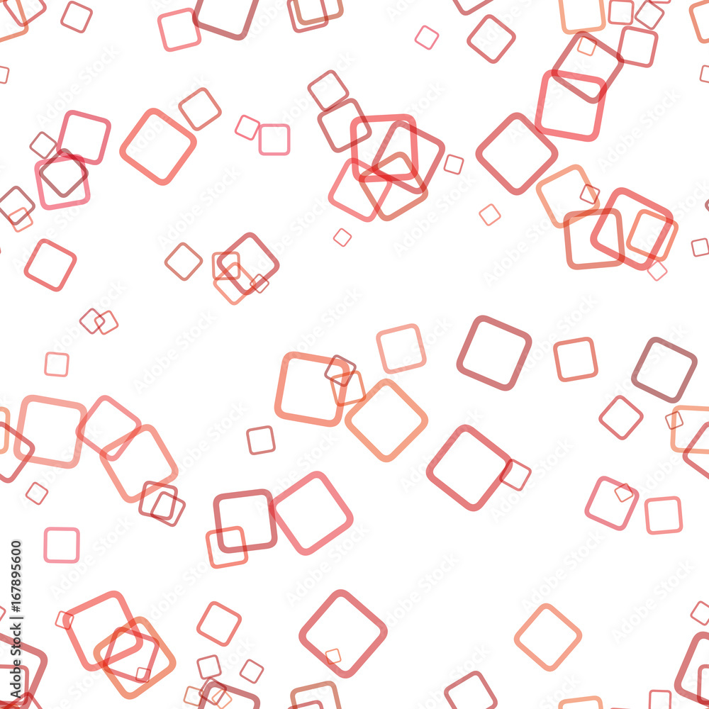 Poster seamless geometric square background pattern - vector illustration from squares with opacity effect
