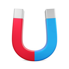 Horseshoe Magnet Isolated © nerthuz