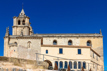 Fototapeta na wymiar Vistas del castillo de Alcalá la Real (Jaén)