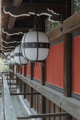 White Japanese Lantern