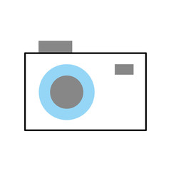 photographic camera isolated icon vector illustration design