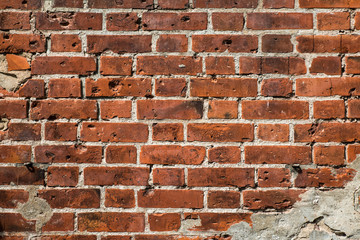 Brick wall, high resolution