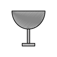 wine cup isolated icon vector illustration design