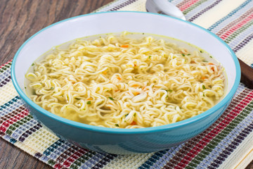 Chinese noodle soup with spices
