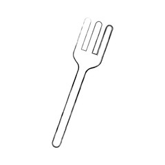 fork cutlery isolated icon vector illustration design