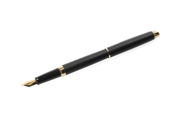 fountain pen isolated on white background