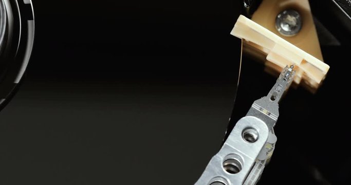 Hard Disk Drive closeup 4
