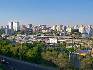 Fototapeta na wymiar Rostov am Don city