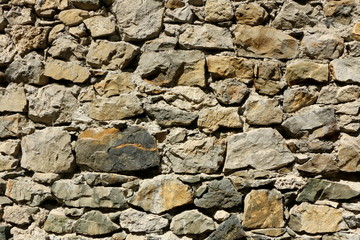Natural Wall, Natursteinmauer, Steinhintergrund