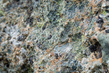 View on the beautifully colored mountain, volcano Blahnukur, Iceland