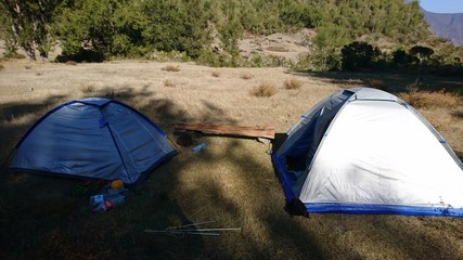 Camping Tente Isol&eacute; D&eacute;sert  