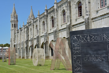 Gothic, detail of the Monastery of the Jeronimos of Belém