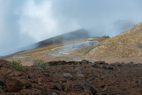Landscape of Haleakala National Park