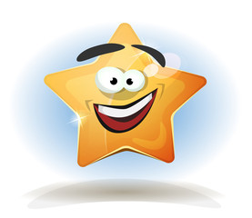 Funny Star Character Icon
