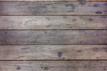 Old grunge weathered plank wood floor texture background