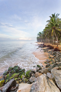 Beach of Marawila, Sri Lanka, Asia