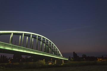 Train bridge in Zagreb