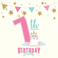 Birthday party invitation