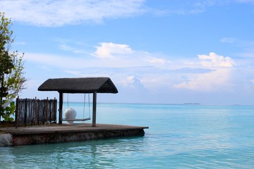 Ile de Rihiveli aux Maldives