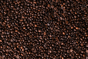 Coffee beans background