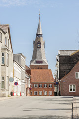 Fototapeta na wymiar Tonder town - Denmark.