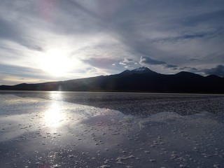 Désert de sel d'Uyuni en Bolivie