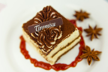 Teramisu plate