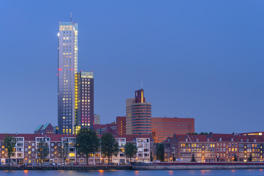 Netherlands, South Holland, Rotterdam, Maaskade