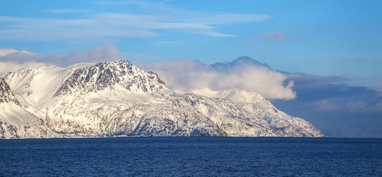 Fjords near Hammerfest, Norway
