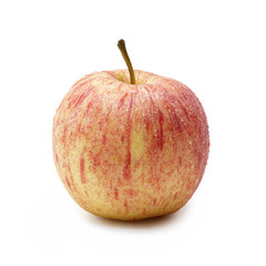 red Apple on isolated white background