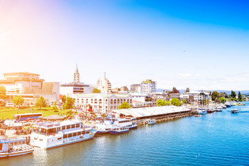 Naklejka premium View of Valdivia