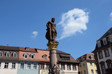 Herkulesbrunnen in Heidelberg