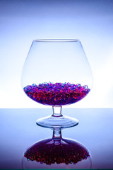 Decorative isolated glass