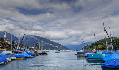 Fototapeta premium Boats in port