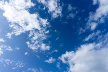 blue sky with cloud