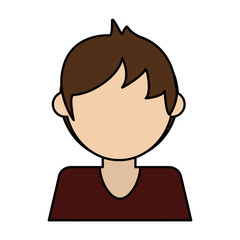 man avatar icon image vector illustration design 