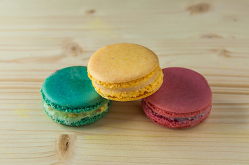 French delicious macarons