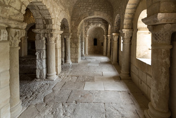 Romanesque Chapel of St. Peter in Montmajour  Abbey    near Arles, France