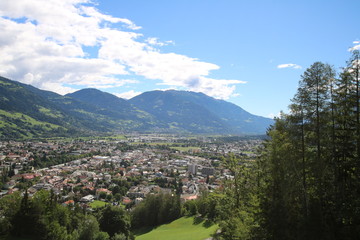 Fototapeta na wymiar Lienz, Osttirol, Tyrol, Austria, Summer Season
