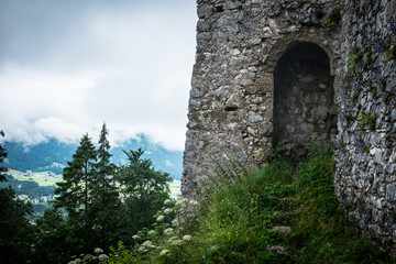 Ancient Castle in Reutte Austria