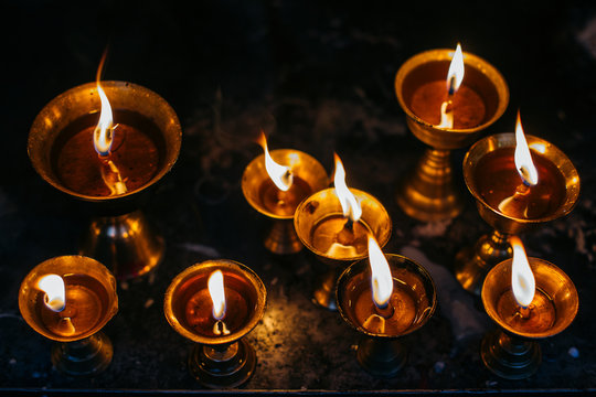 Diwali festival in Kathmandu, Nepal