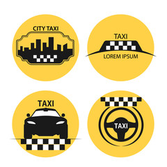 taxi logo vector