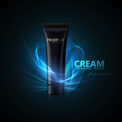 Cosmetic packaging design.