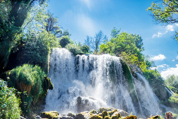 Amazing Kravice Waterfall in Bosnia and Herzegovina