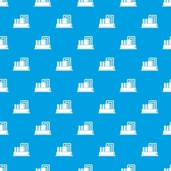 Equipment for production oil pattern seamless blue