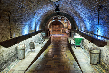 Old, big wine cellar