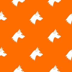 Dog pattern seamless