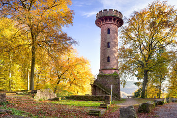 Obraz premium Stephanskloster auf dem Heiligenberg in Heidelberg