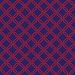 Seamless vector interwoven damask wallpaper